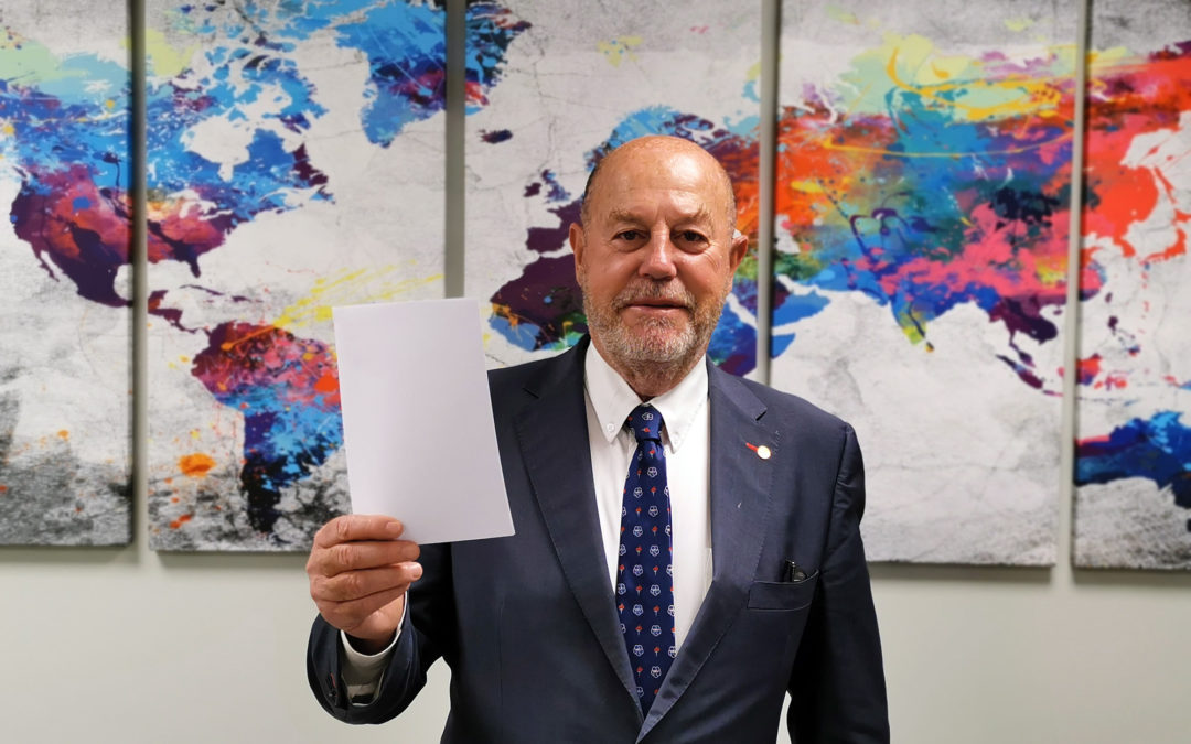 World Karate Federation President, Antonio Espinós: Karate ready to celebrate sport as tool to promote peace on April 6