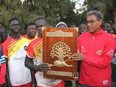 Alioune NDIAYE, Président du club de Rugby « Les Dragons du village Pilote au Senegal,Manager sportif et Formateur World Rugby, membre de la fédération sénégalaise de Rugby