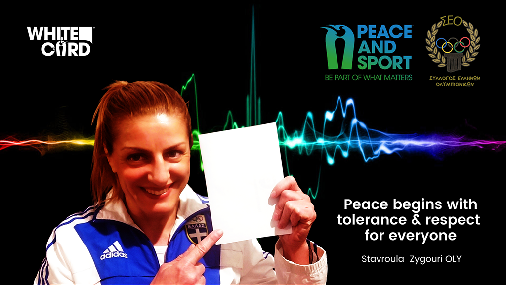 VOULA ZYGOURI – OLYMPIAN GREECE – PEACE AND SPORT