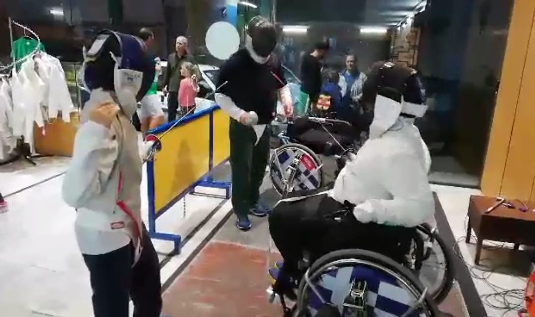 Dimitris Kazaglis:Wheelchair Fencing for all !