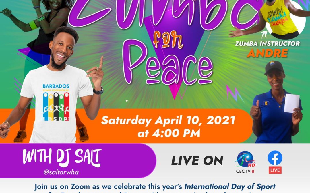 Barbados Olympic Association’s Zumba IDSDP Celebration