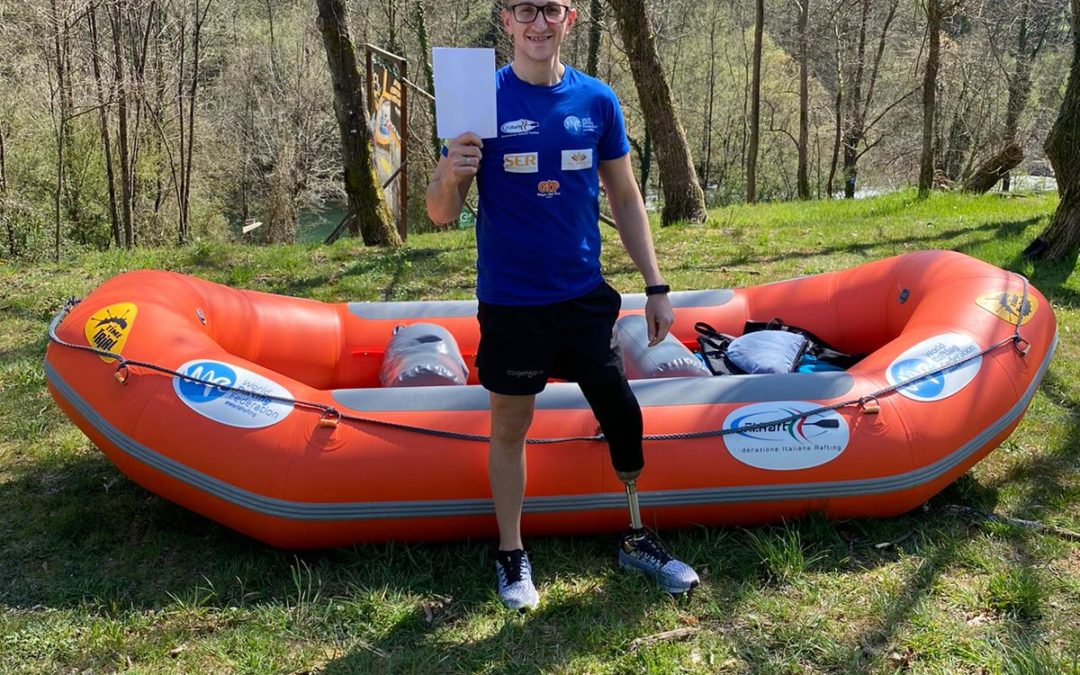 Always moving forward: Para-Rafting for Massimiliano Giandinoto