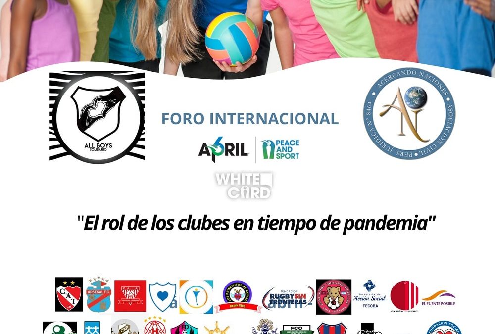 El Rol de los Clubes en Tiempo de Pandemia