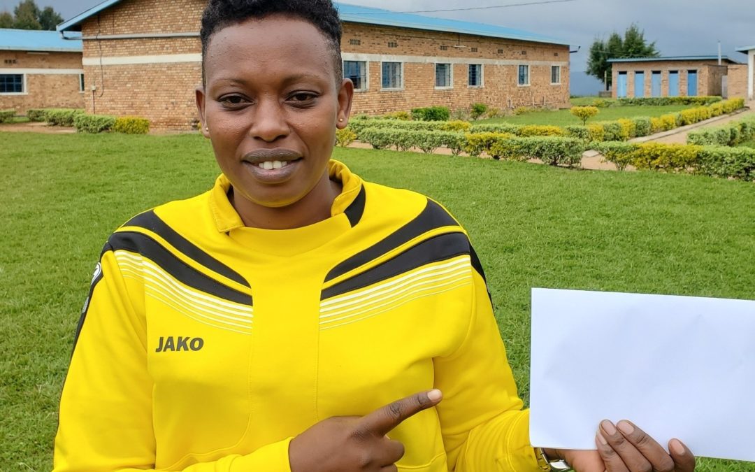 Grace – Rwanda’s first woman football-referee