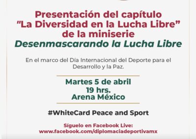 Desenmascarando la lucha libre : una iniciativa del Gobierno de México y del Consejo Mundial de Lucha Libre