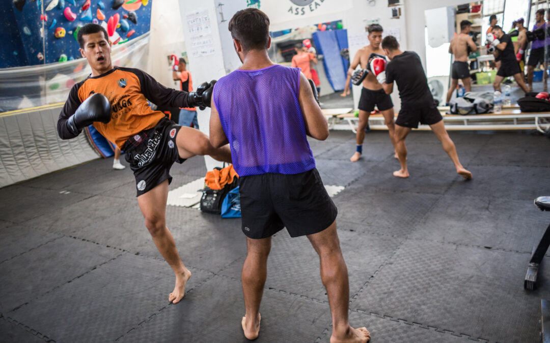 Mahdi: kick-boxing to be part of a resilient community