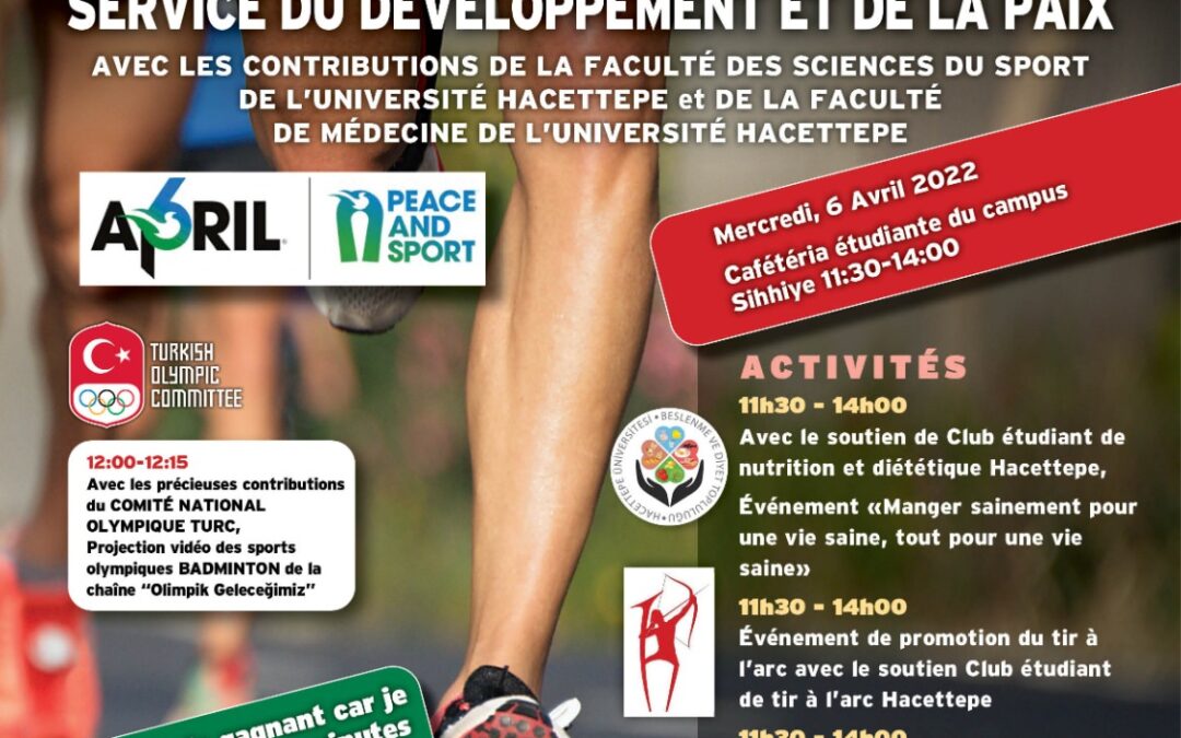 IDSDP2022 : L’Université d’Hacettepe, Le Club Des étudiants Des Valeurs Olympiques et de la Culture Sportive