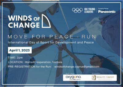 Winds of Change organise un évènement dans la zone tampon des Nations unies à Chypre